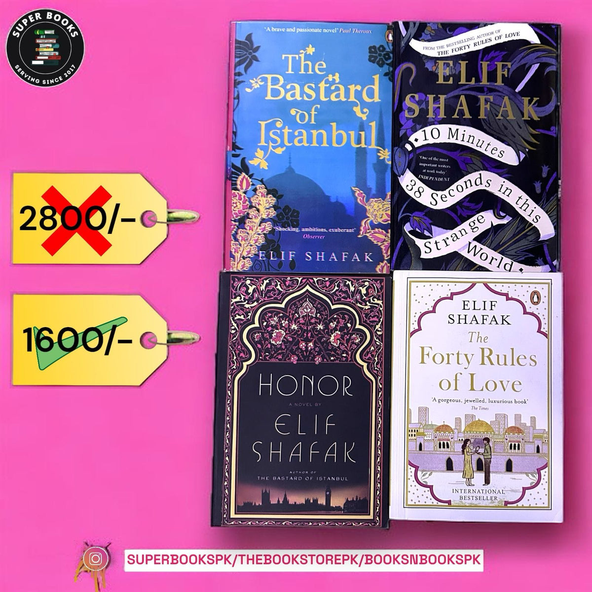 Deal Of 4 – Elif Shafak