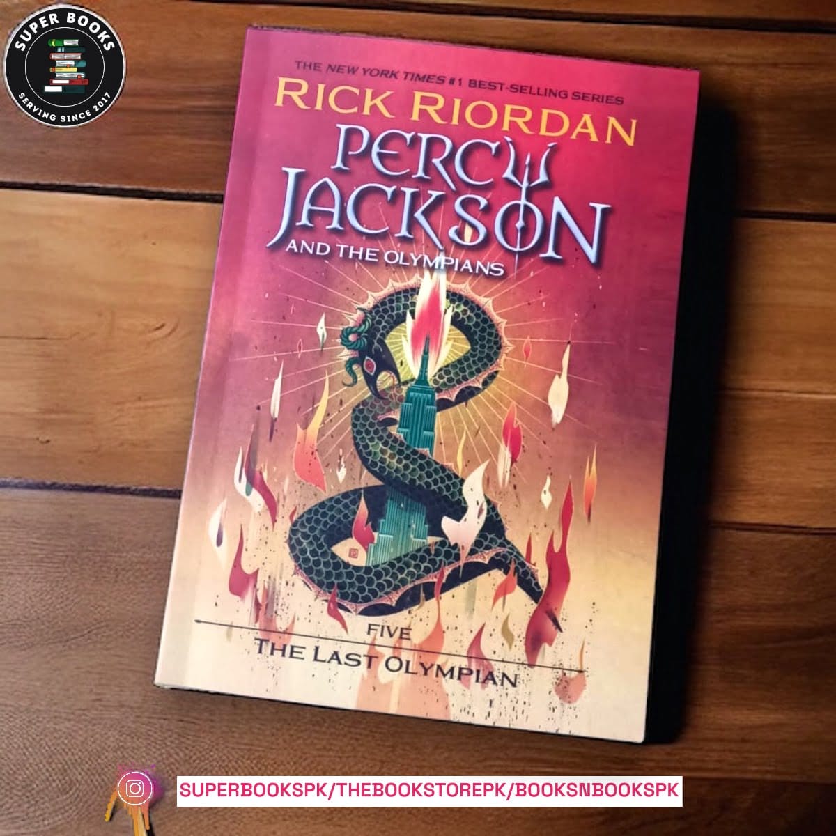 The Last Olympian by Rick Riordan