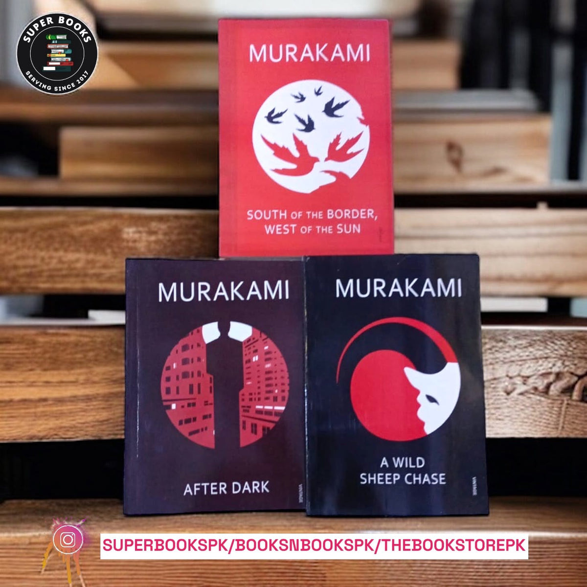 Pack Of 3 Books By Murakami