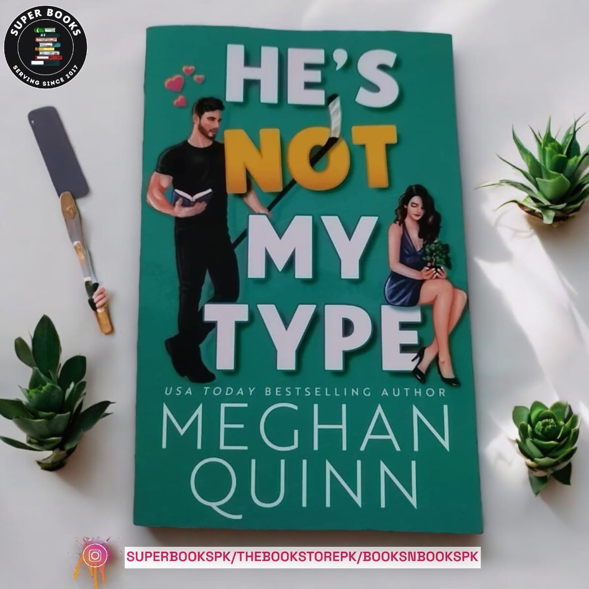 He's Not My Type by Meghan Quinn