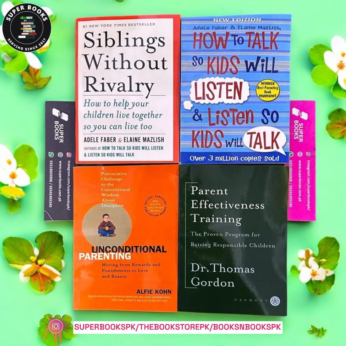 Pack Of 4 Parenting Books