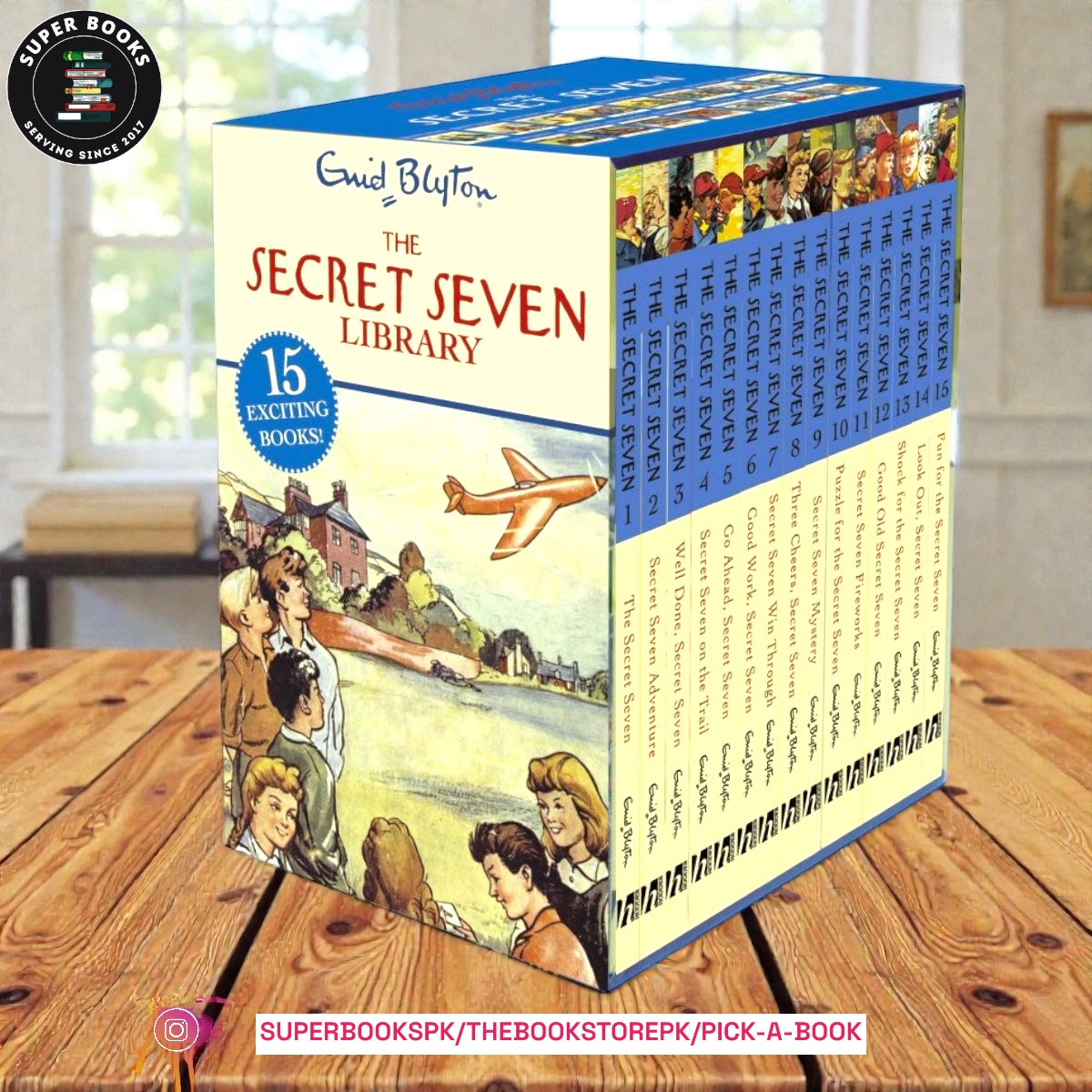 The Secret Seven (14 Books Box Set) by Enid Blyton