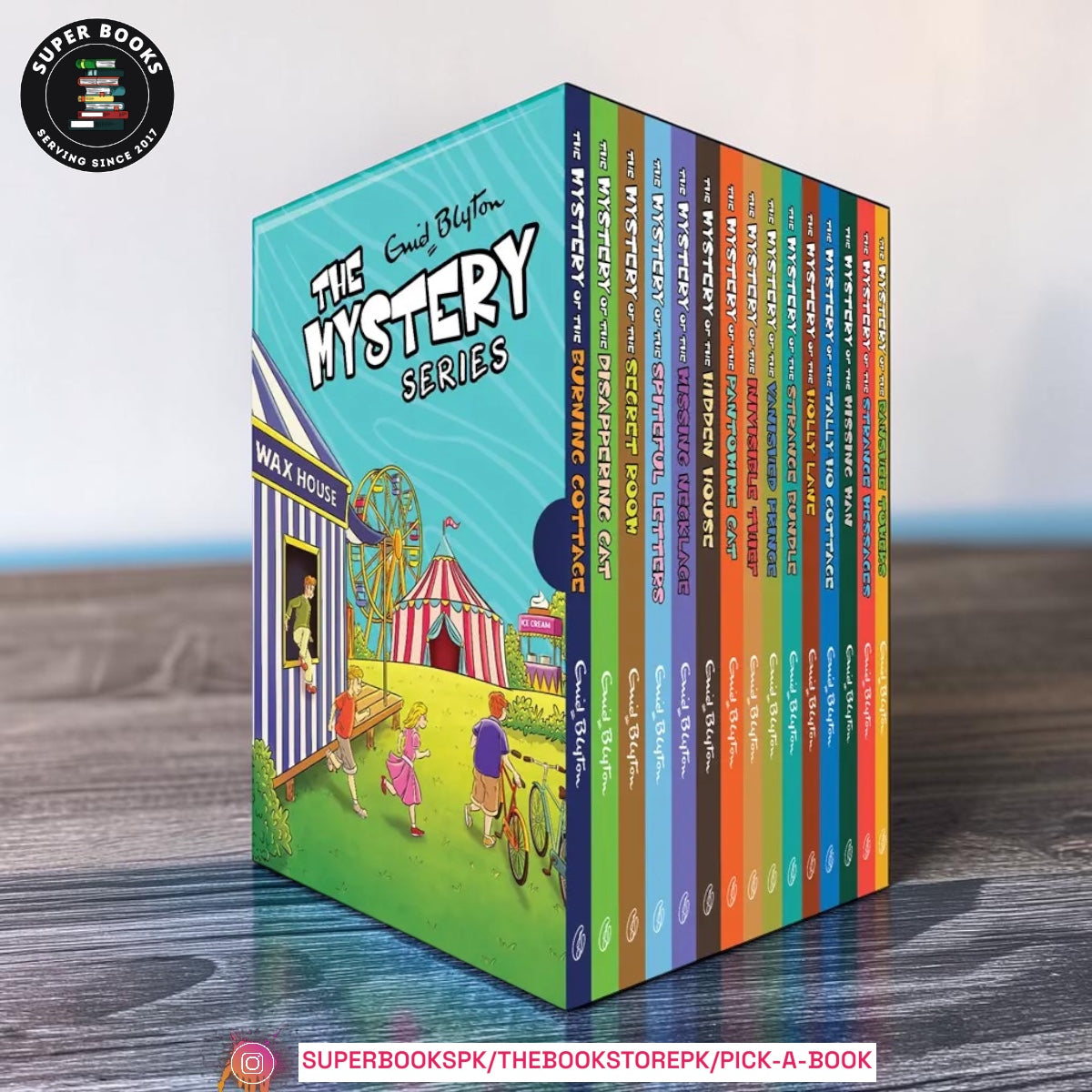 The Mystery Series (15 Books Set) by Enid Blyton