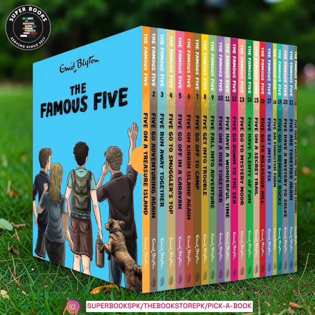The Famous Five (22 Books Box Set) by Enid Blyton