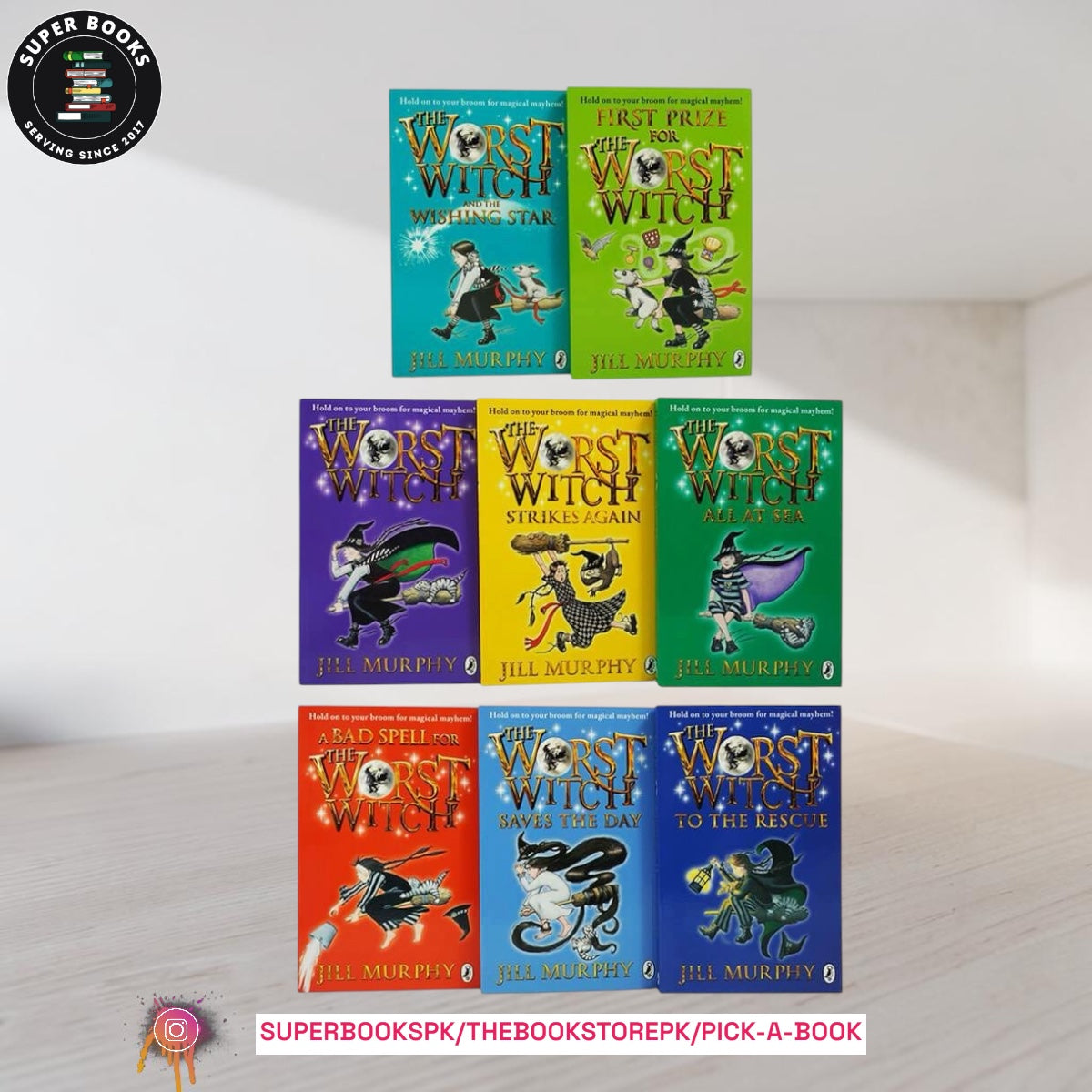 The Worst Witch Series by Jill Murphy (8 Books)