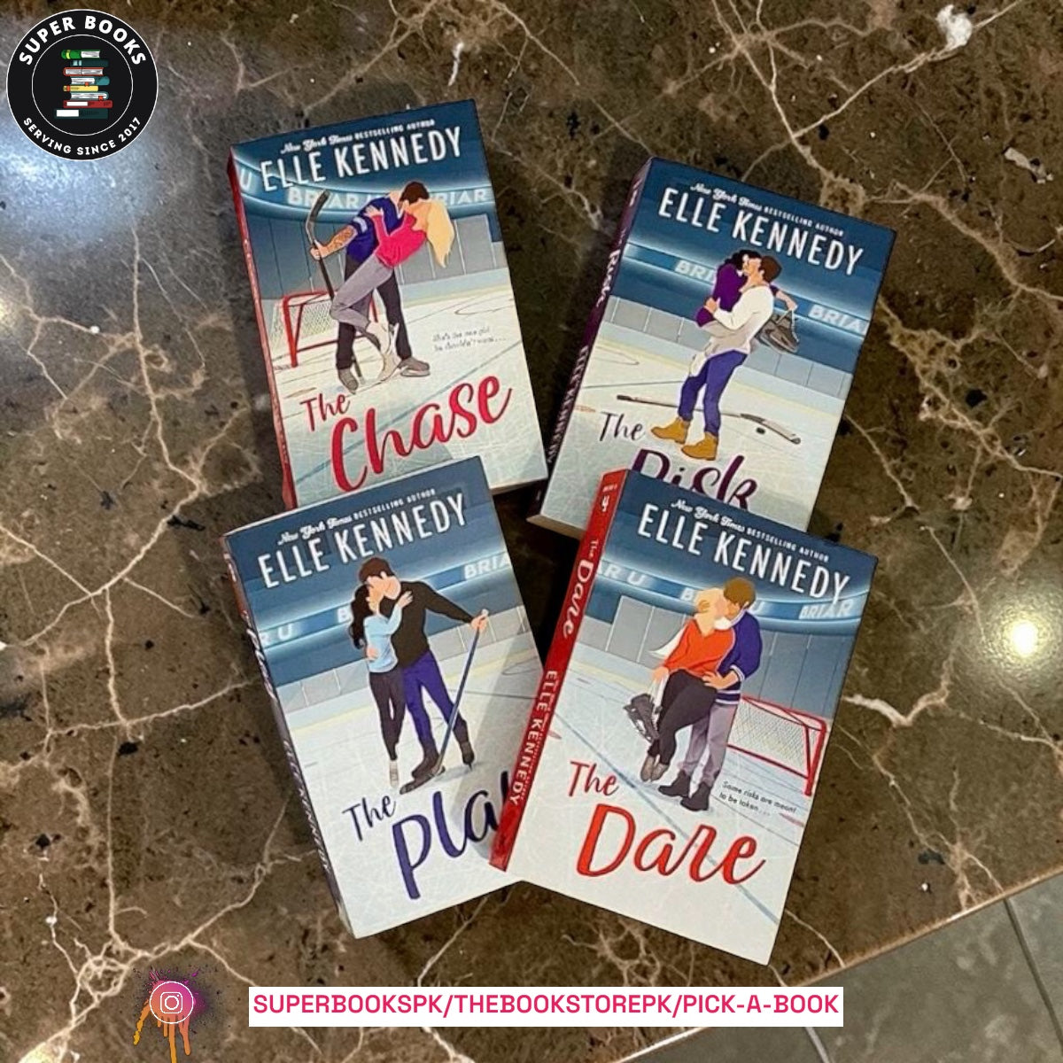 The Briar U series by Elle Kennedy