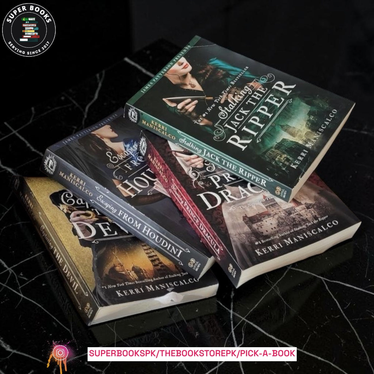 Stalking Jack the Ripper series by Kerri Maniscalco
