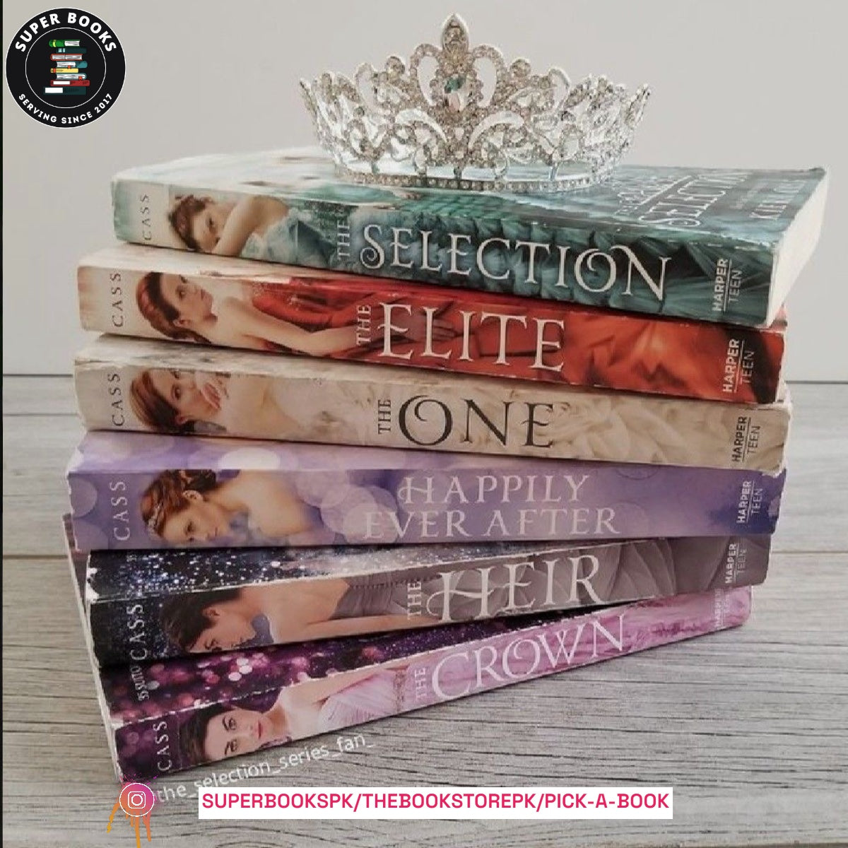 The Selection series by Kiera Cass
