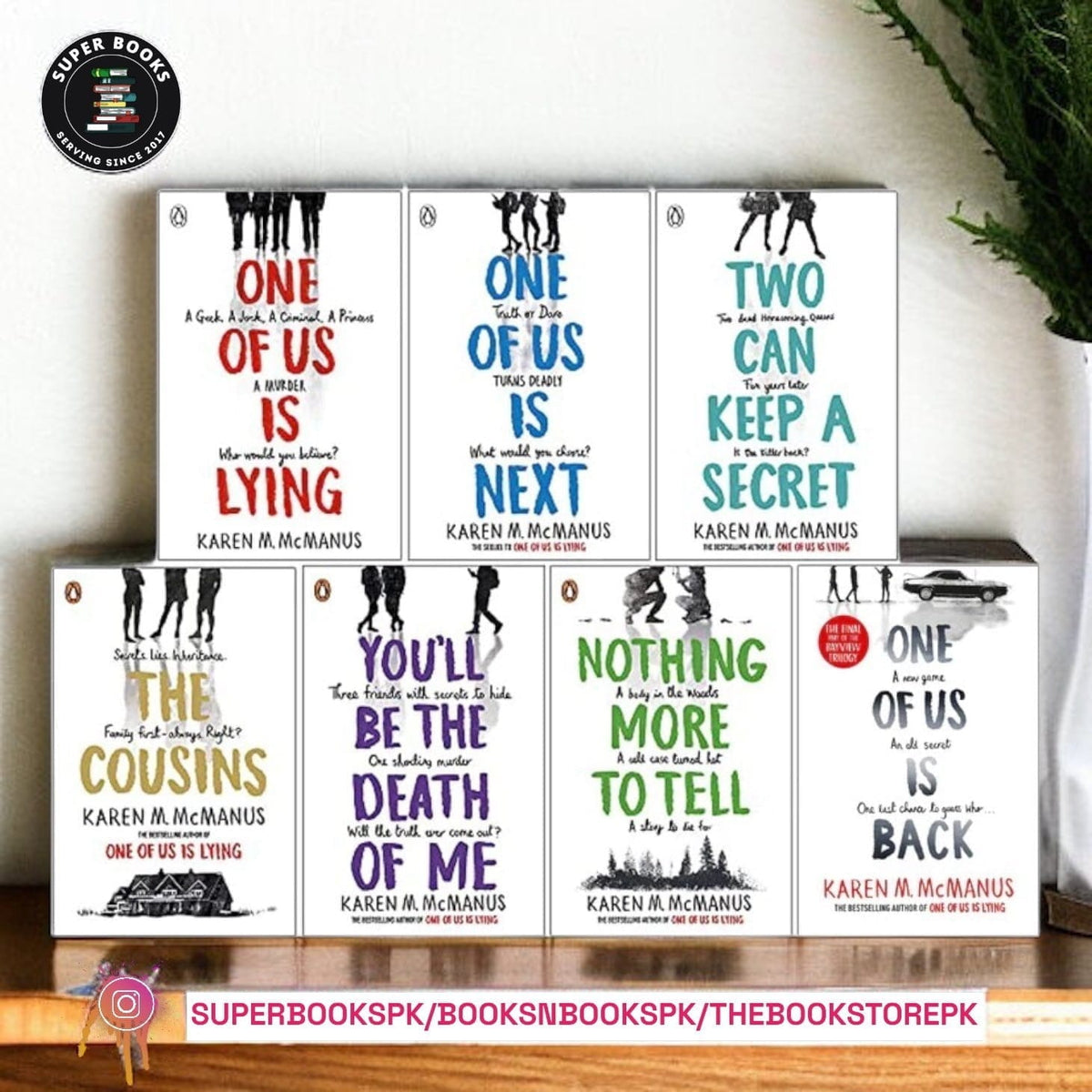 One Of Us Is Lying Series By Karen McManus