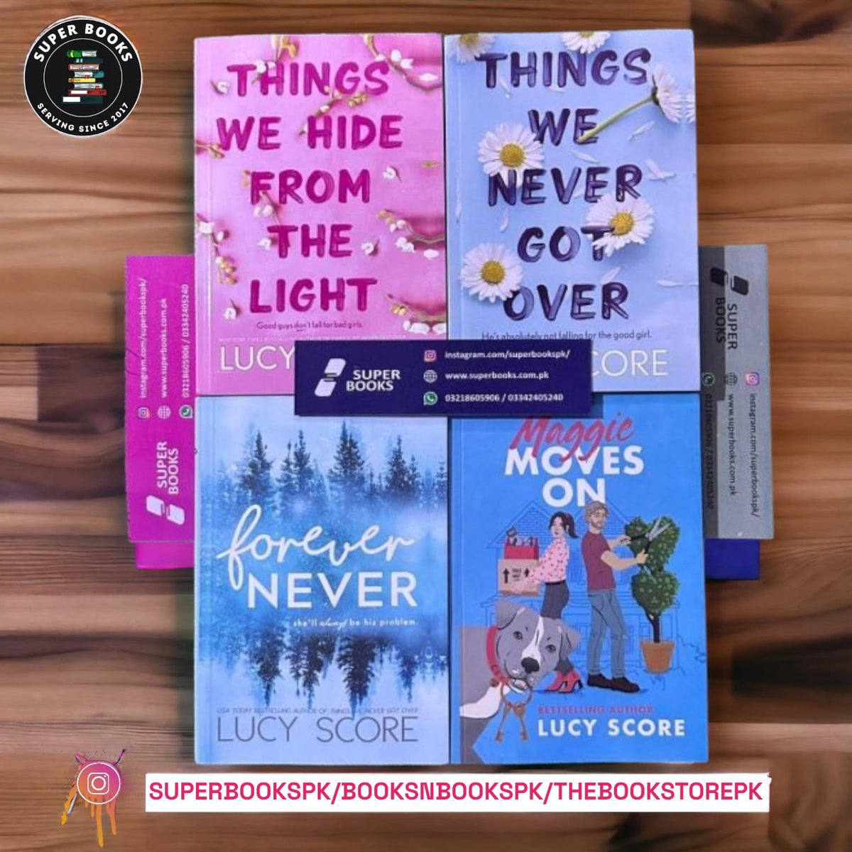 Pack Of 4 Books By Lucy Score