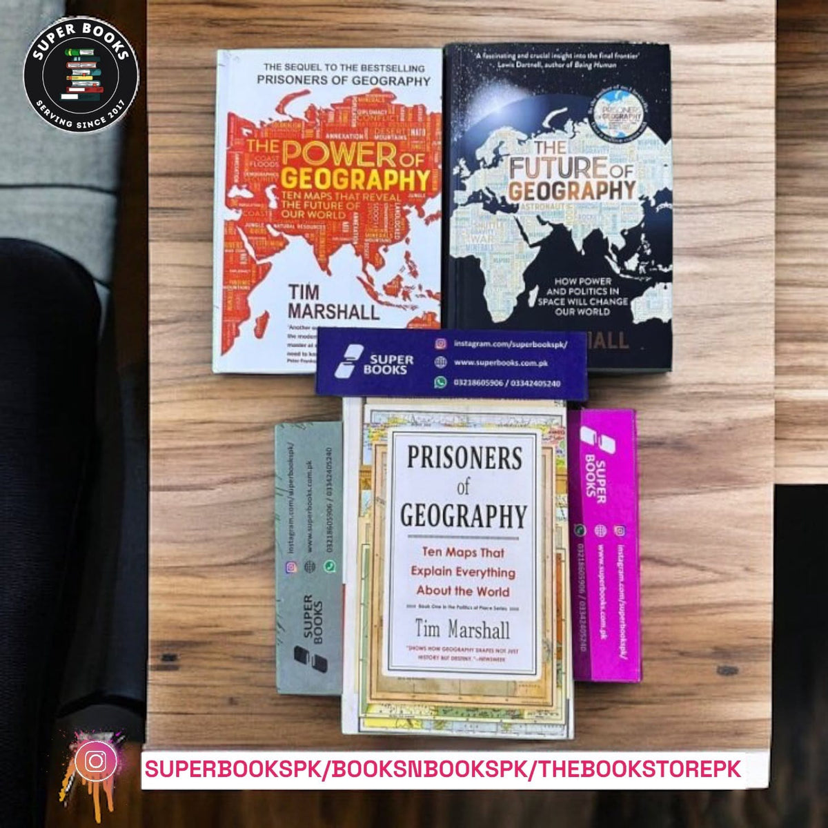 Pack Of 3 Books By Tim Marshall
