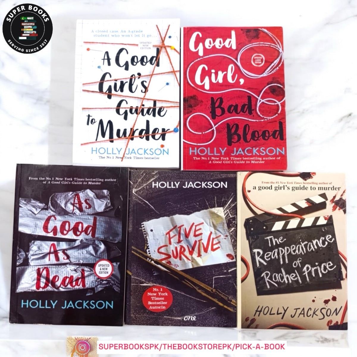 Holly Jackson Set Of 5 Books